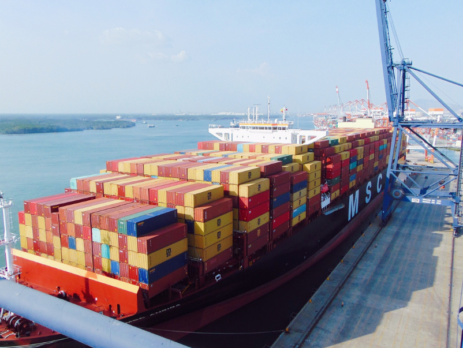 vận tải nguyên container sang cảng colombo