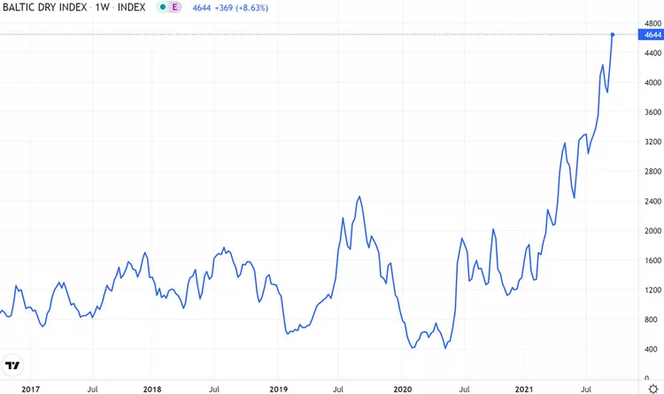 chỉ số vận tải biển