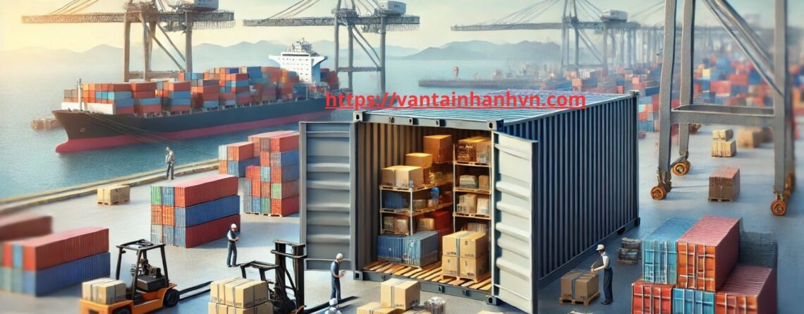 bảo quản hàng hóa trong container khi vận chuyển bằng đường biển