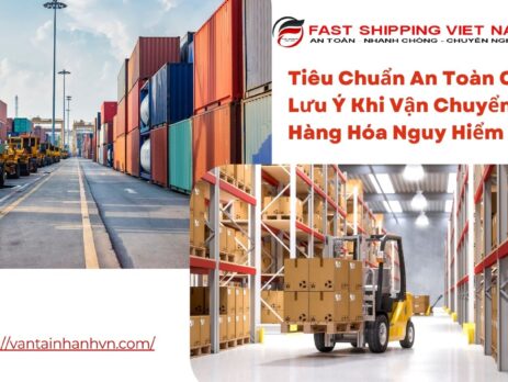 Vận chuyển hàng hóa nguy hiểm bằng đường biển