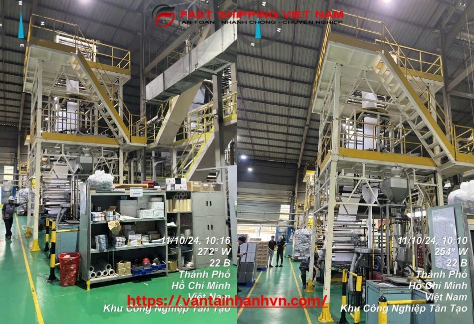 vận chuyển máy mốc công nghiệp
