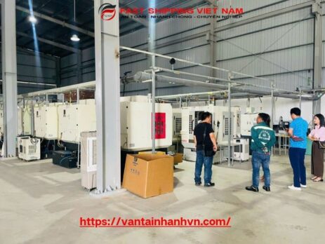 Vận chuyển dây chuyền sản xuất