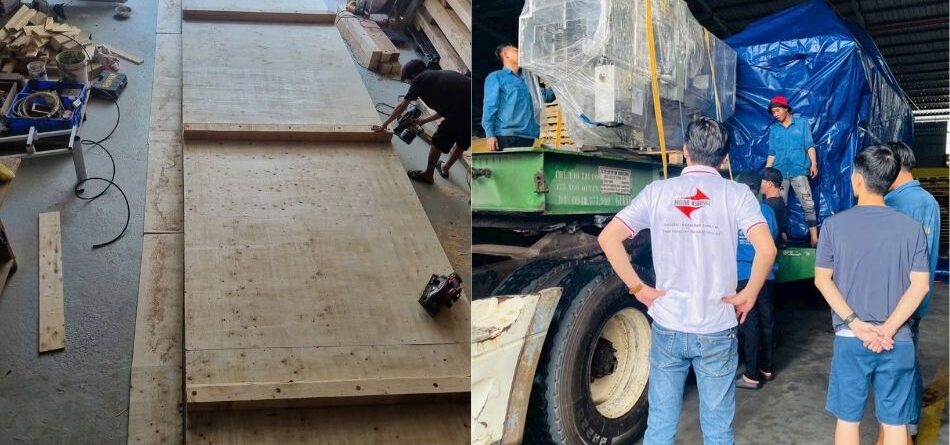 vận chuyển máy móc hạng nặng