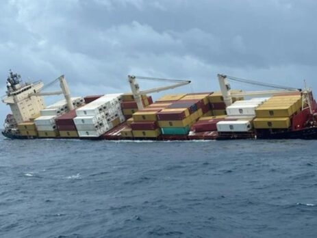 sự cố tàu container chở hàng