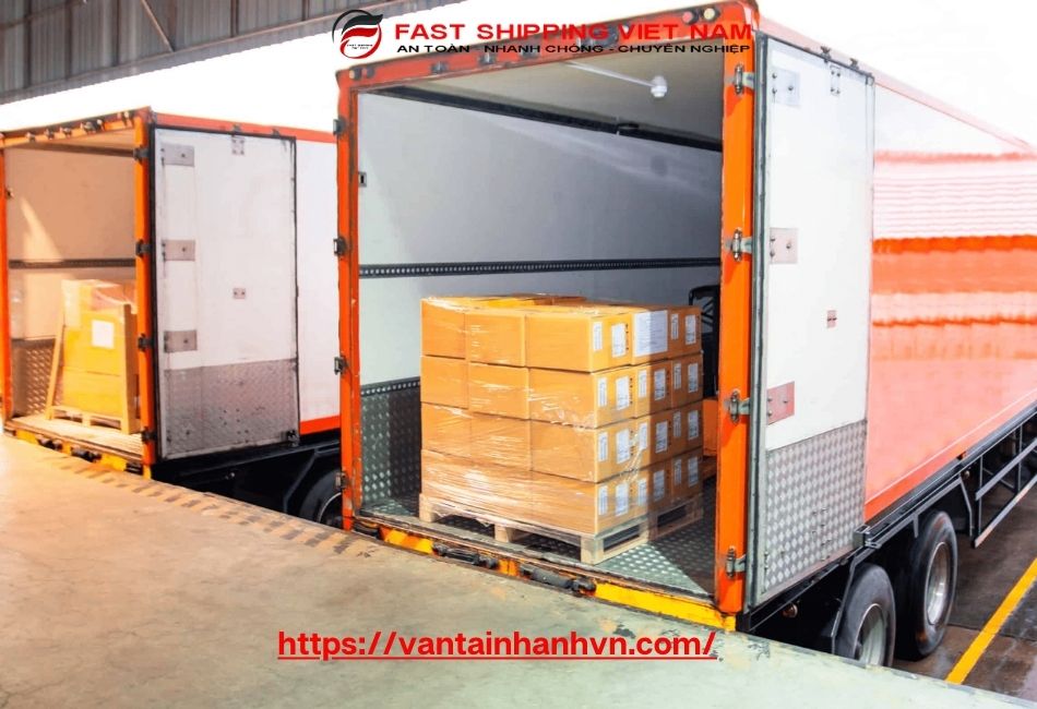 Đóng gói cố định hàng trong container