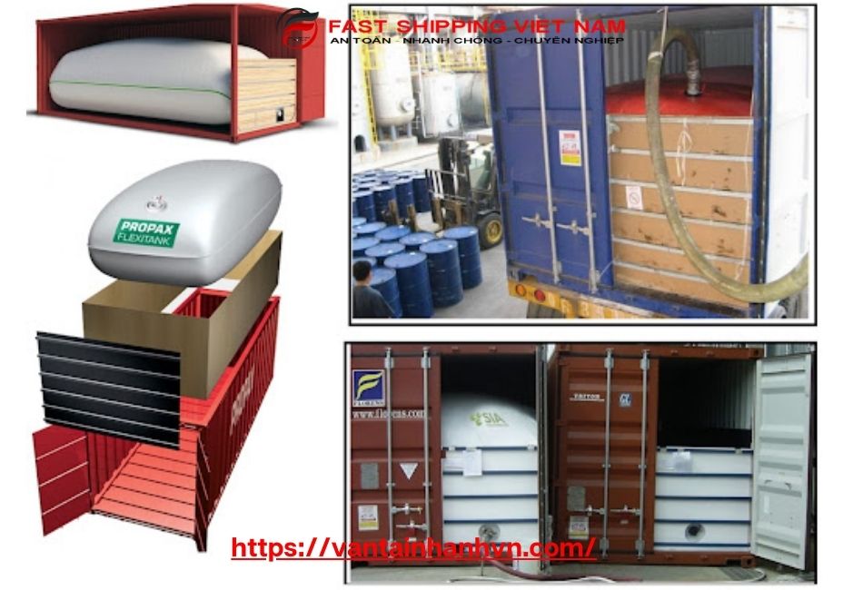 Đóng gói cố định hàng trong container